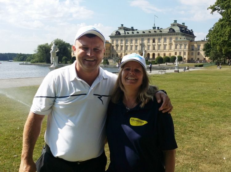 Jürgen und Camille Armbrüster in Stockholm
