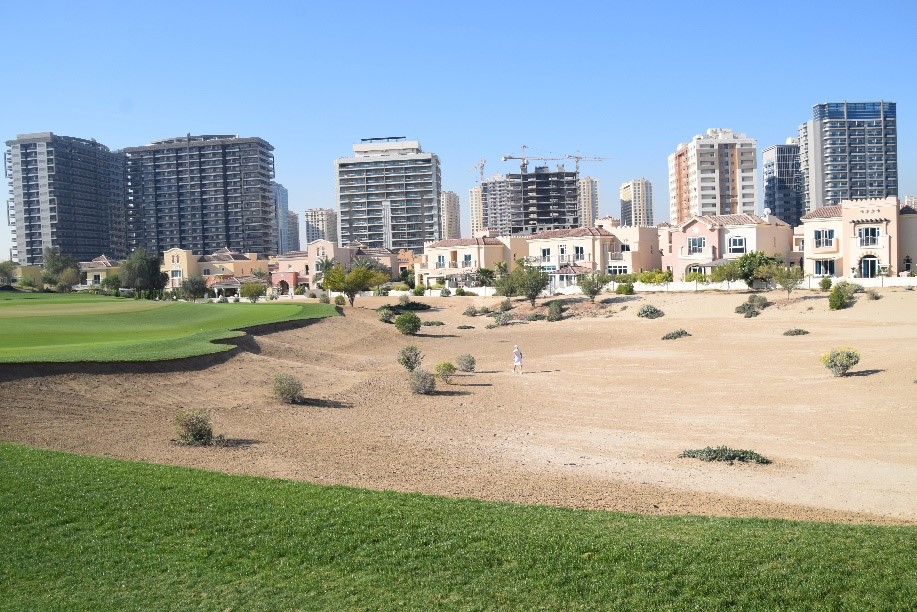 Golfplatz Els Club Dubai